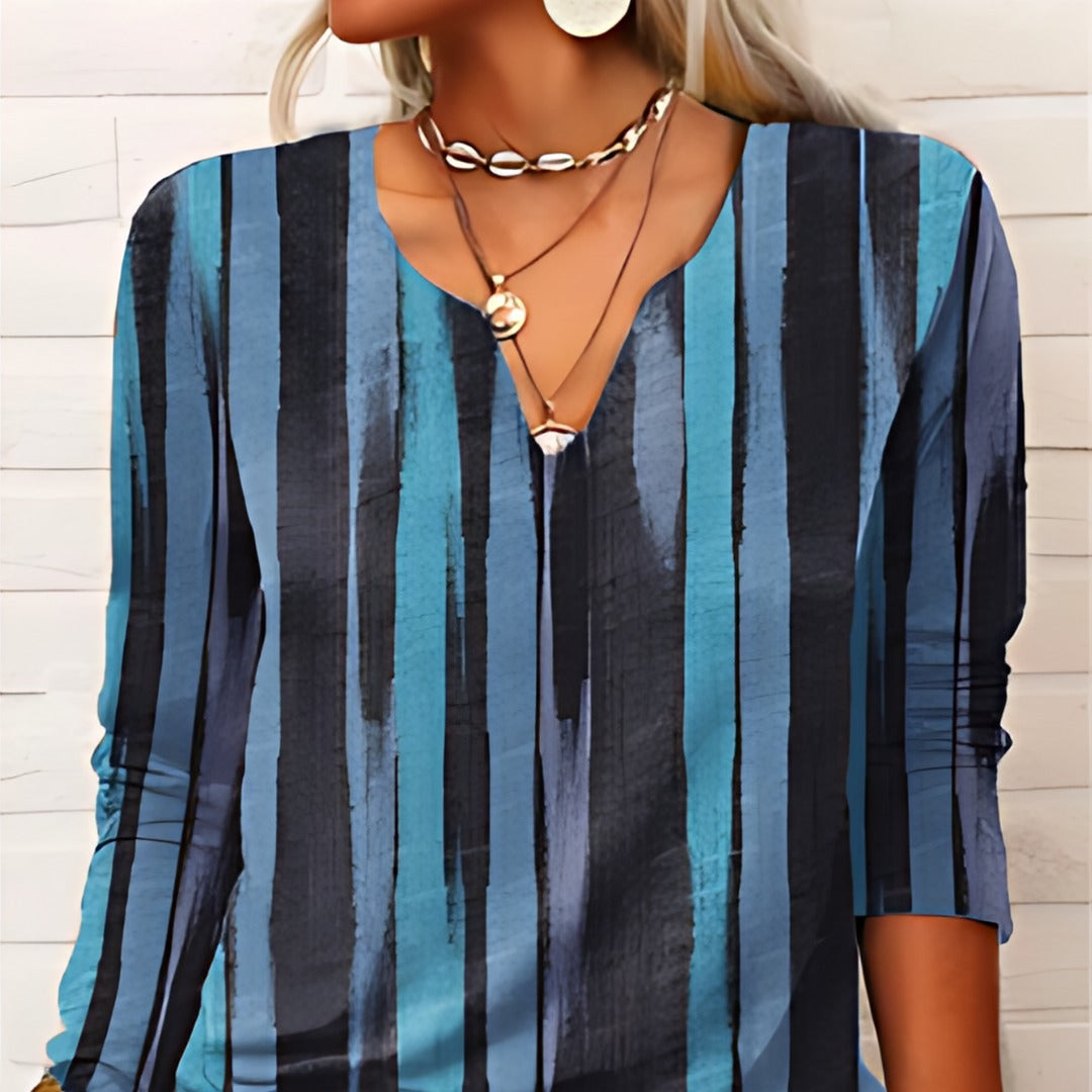 Blusa Estampada Elegante Para Mujer | Cómoda