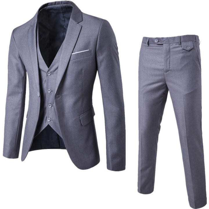 Traje Para Invitado De Boda Clásico Moderno Para Hombre | Tres Piezas
