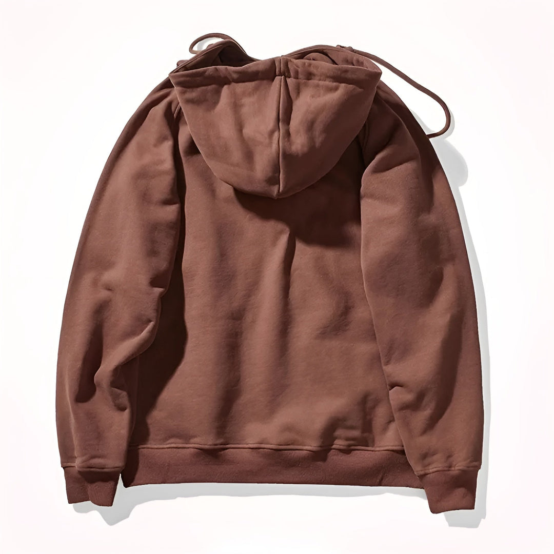 Sudadera Con Capucha Y Media Cremallera Para Hombre | Múltiples Bolsillos