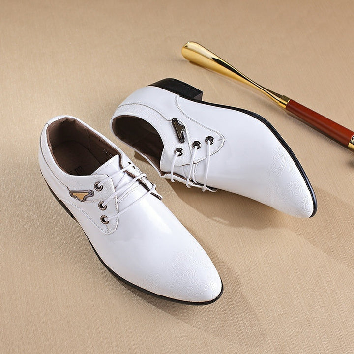 Zapatos Formales Con Cordones Para Hombre | Puntera Con Puntera