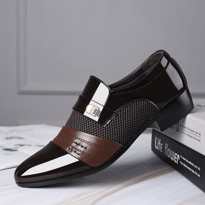 Zapatos De Vestir Formales Para Hombre | Puntera Con Ala