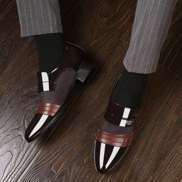 Zapatos De Vestir Formales Para Hombre | Puntera Con Ala