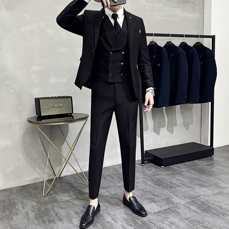 Traje Formal Entallado Para Invitados A Bodas | Bolsillos Delanteros