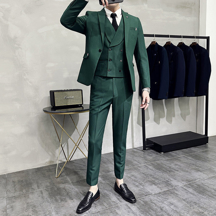 Traje Formal Entallado Para Invitados A Bodas | Bolsillos Delanteros