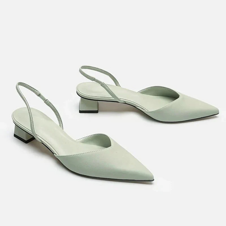 Sandalias Para Mujer Con Puntera Cerrada | Tacón Bajo