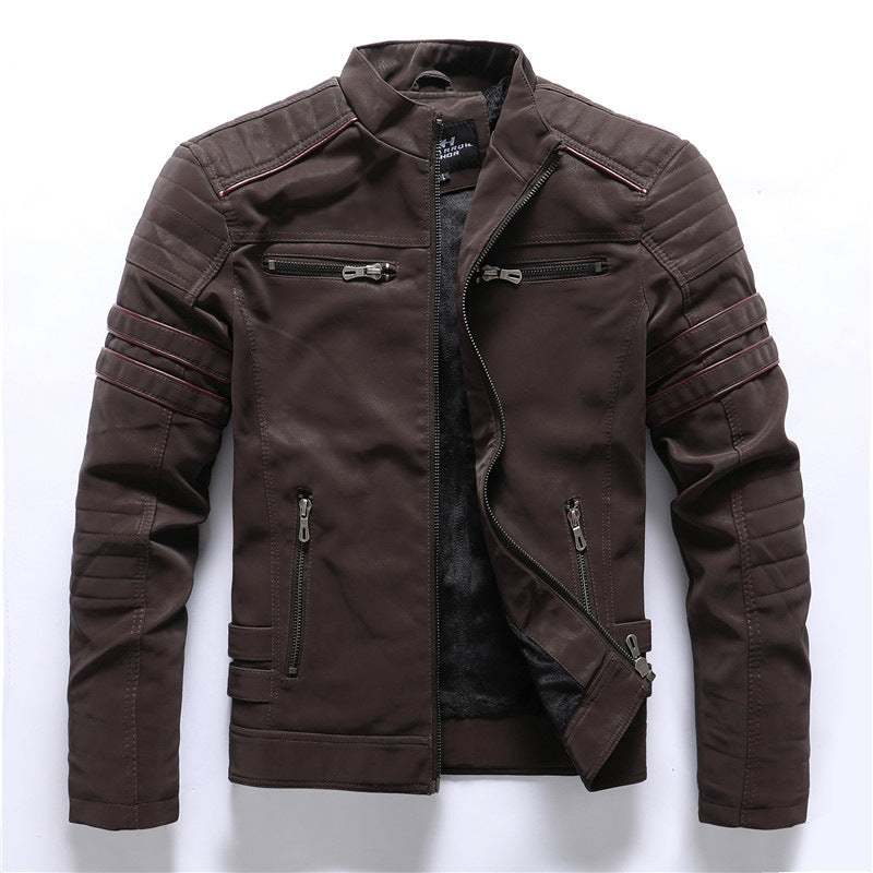 Chaqueta Gruesa Y Cálida De Invierno Para Hombre | Cremallera