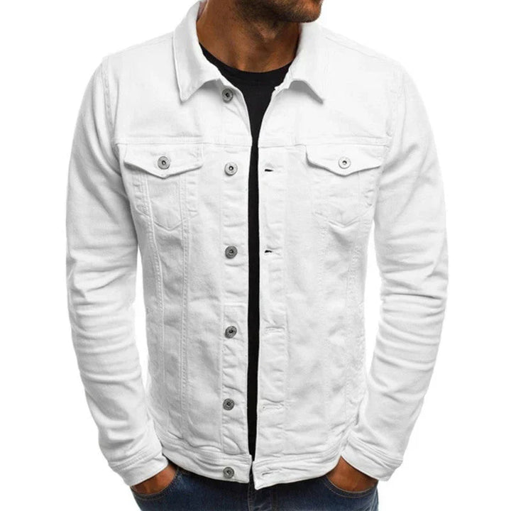 Chaqueta De Manga Larga Con Botones Para Hombre | Bolsillos En El Pecho