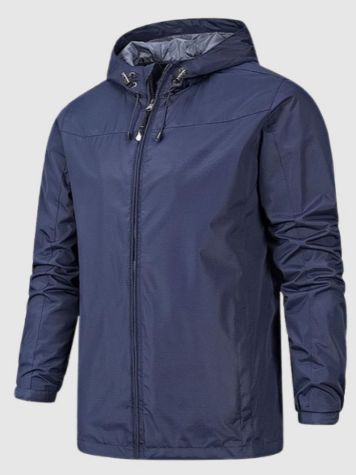 Chaqueta Con Capucha Para Hombre | Cremallera Completa