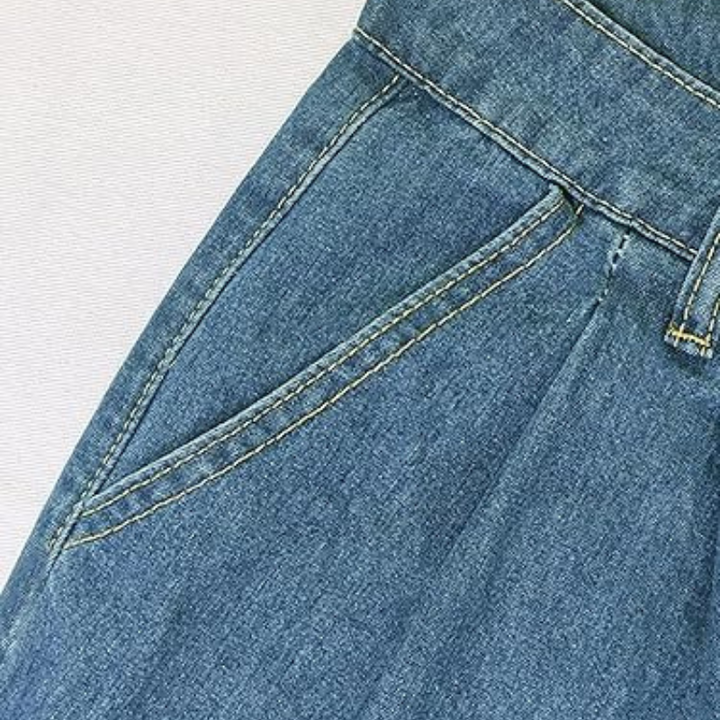 Vaqueros Anchos Y Holgados Para Mujer | Cintura Alta