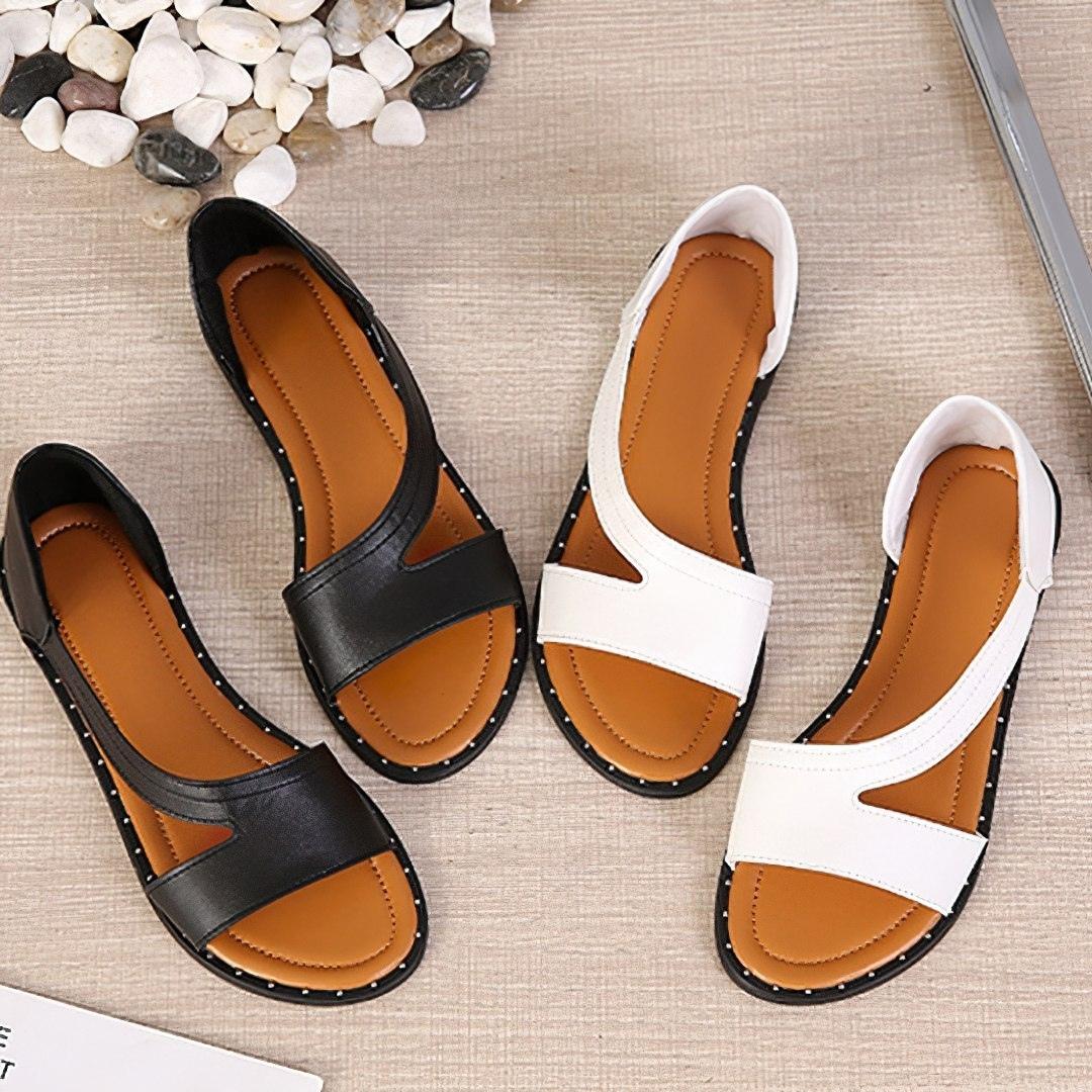 Sandalias Planas Informales Para Mujer | Elegantes