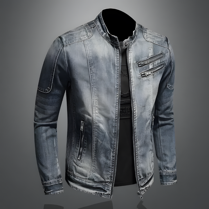Chaqueta Con Cremallera Para Hombre | Mangas Largas