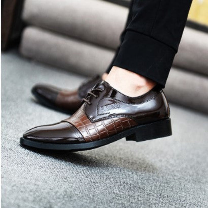 Zapatos De Vestir Para Hombre En Dos Tonos | Formales