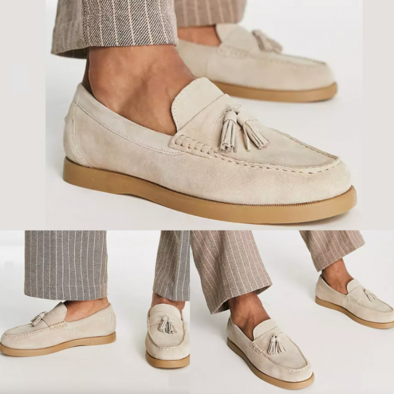 Mocasines Sin Cordones Para Hombre | Con Borlas