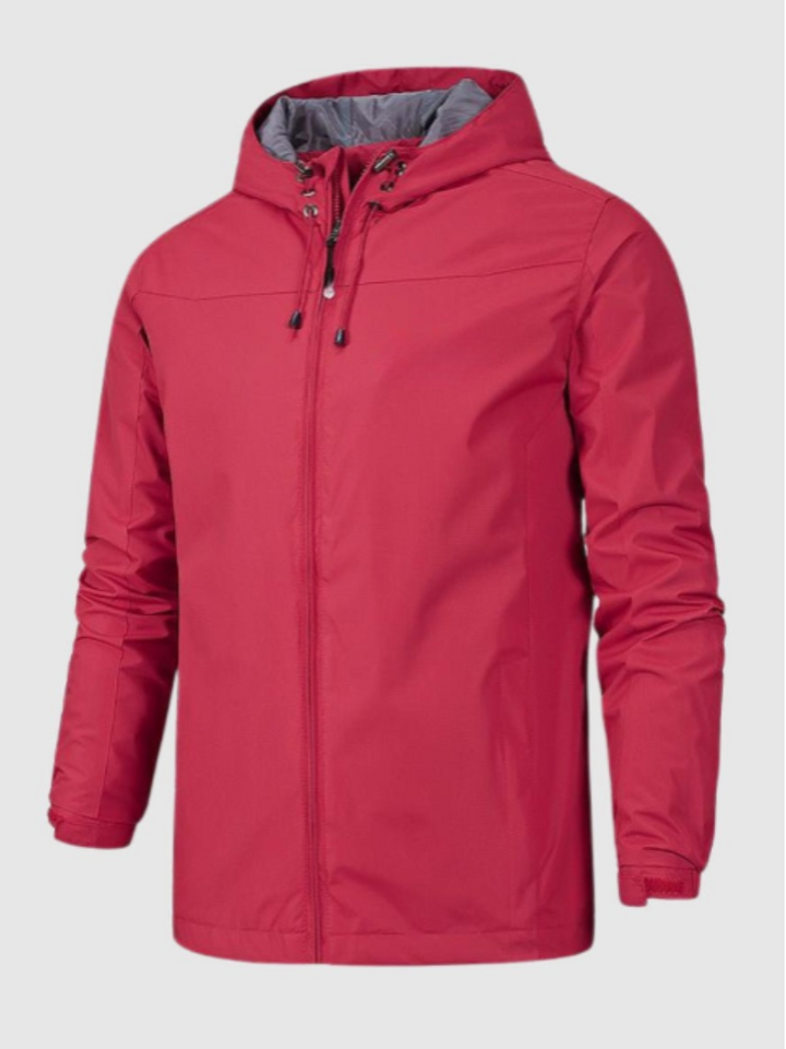 Chaqueta Con Capucha Para Hombre | Cremallera Completa