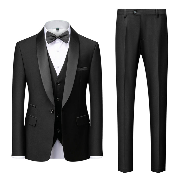 Traje Para Invitado De Boda Moderno De Tres Piezas Para Hombre | Clásico
