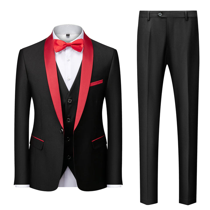 Traje Para Invitado De Boda Moderno De Tres Piezas Para Hombre | Clásico