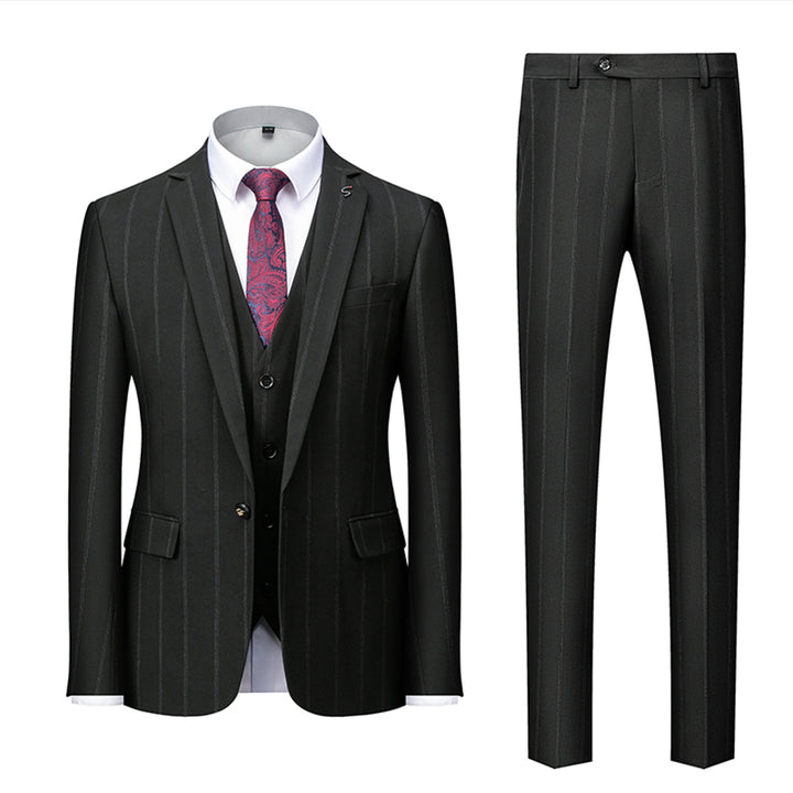 Traje De Invitado De Boda Para Hombre De Un Solo Pecho | 3 Piezas
