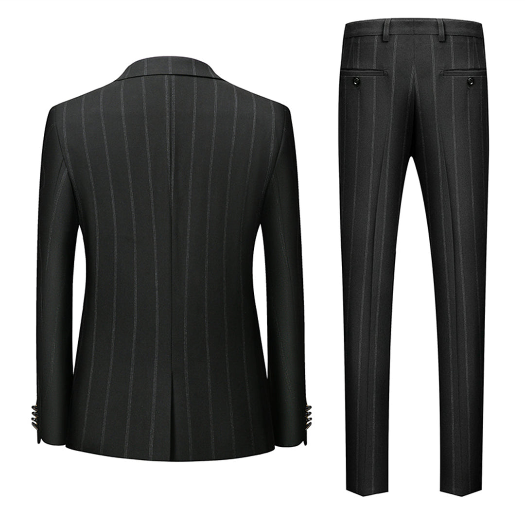 Traje De Invitado De Boda Para Hombre De Un Solo Pecho | 3 Piezas