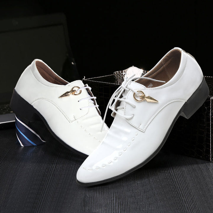 Zapatos Formales Con Cordones Para Hombre | Puntera Con Puntera