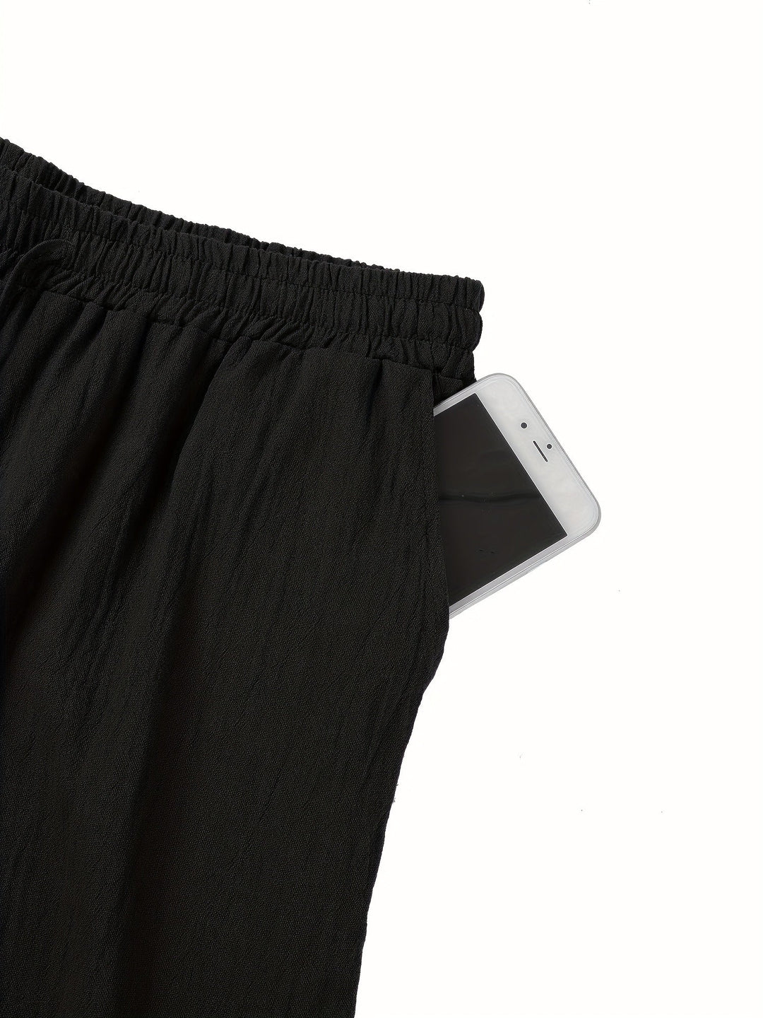 Pantalones Rectos Para Hombre | Cintura Elástica