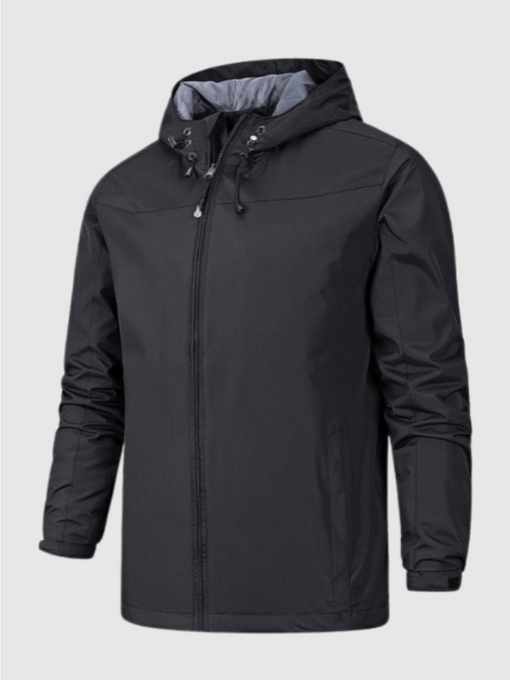 Chaqueta Con Capucha Para Hombre | Cremallera Completa