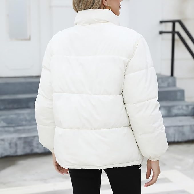 Kurtka zimowa damska z zamkiem błyskawicznym | Ciepła