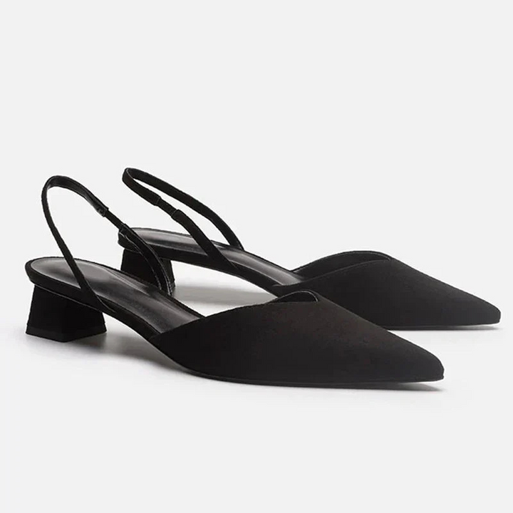 Sandalias Para Mujer Con Puntera Cerrada | Tacón Bajo