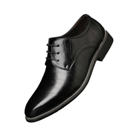 Zapatos De Vestir Clásicos Con Cordones Para Hombre | Elegante