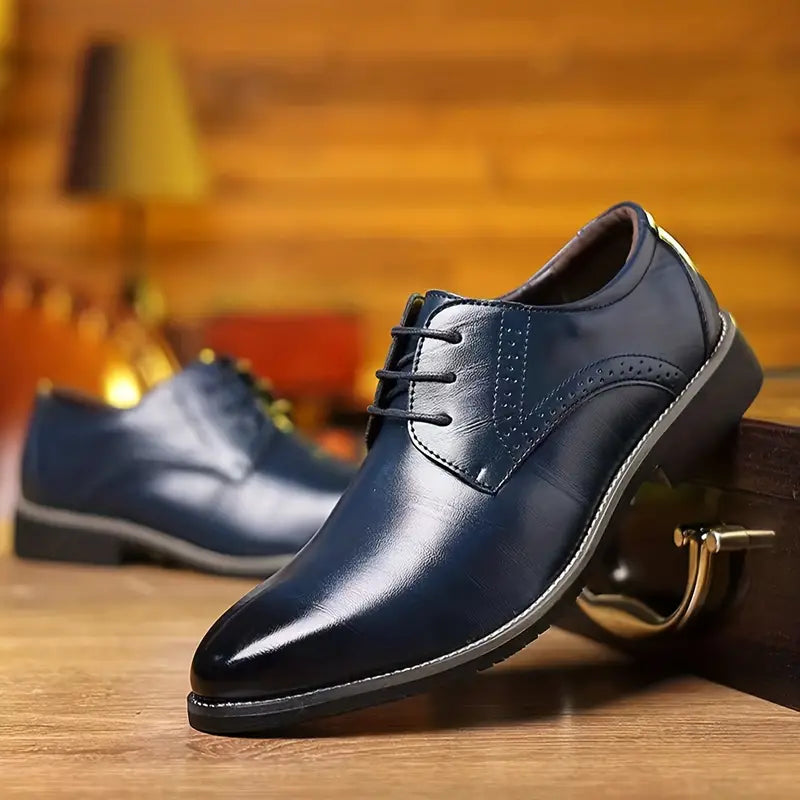 Zapatos De Vestir Clásicos Para Hombre | Punta De Ala