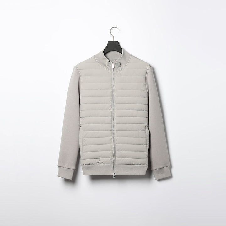 Chaqueta Acolchada De Invierno De Manga Larga Para Hombre | Cremallera