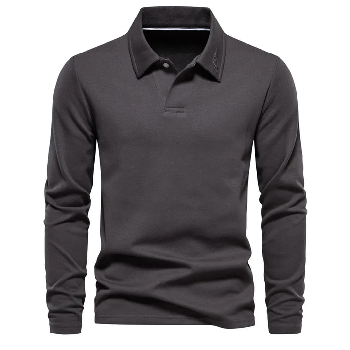 Polo De Manga Larga Para Hombre | Informal