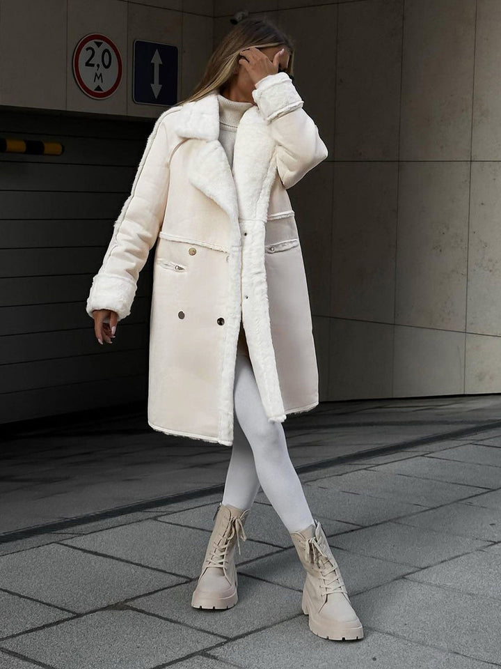 Gabardina Larga Y Cálida Para Mujer | Invierno