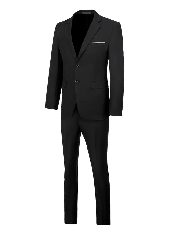 Traje Formal Entallado Para Invitados A Bodas | Dos Botones Delanteros