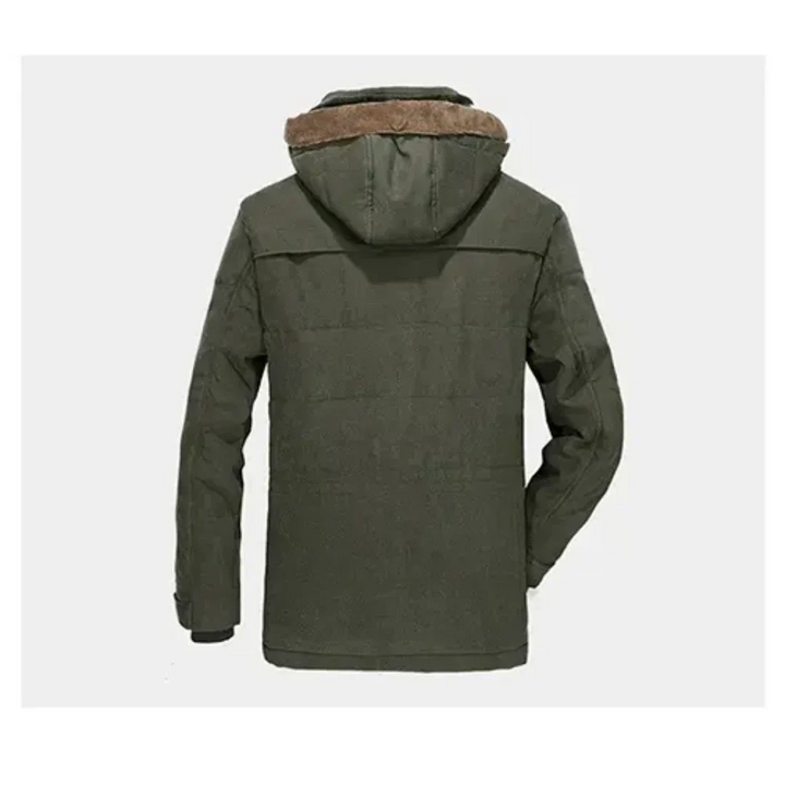 Chaqueta De Invierno Con Capucha Para Hombre | Cremallera