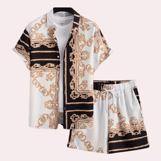 Conjunto informal Estampado de 2 Piezas para Hombre