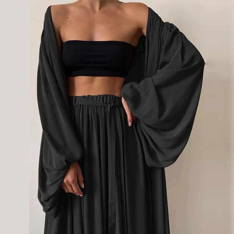 Conjunto Tres Piezas Mujer Elegante | Moderno