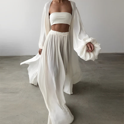 Conjunto Tres Piezas Mujer Elegante | Moderno