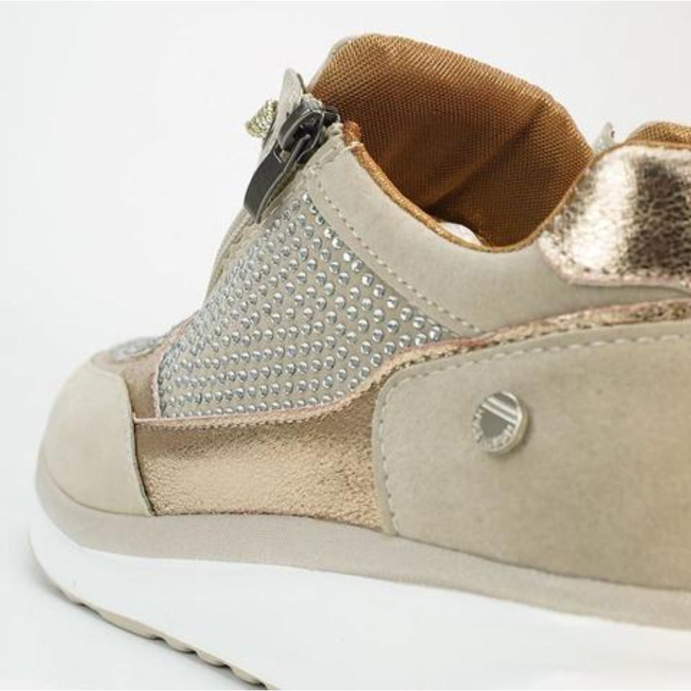 Zapatos Casuales Sin Cordones Para Mujer | Cremallera