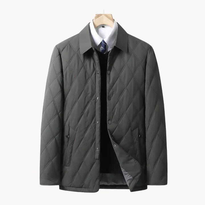 Chaqueta Clásico De Invierno Para Hombre Con Bolsillos | Abotonado