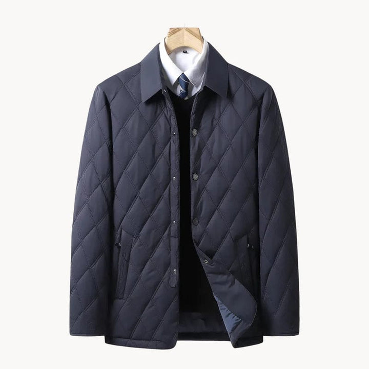 Chaqueta Clásico De Invierno Para Hombre Con Bolsillos | Abotonado