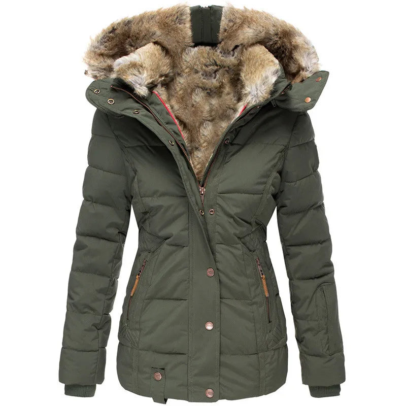Parka De Invierno Para Mujer | Capucha