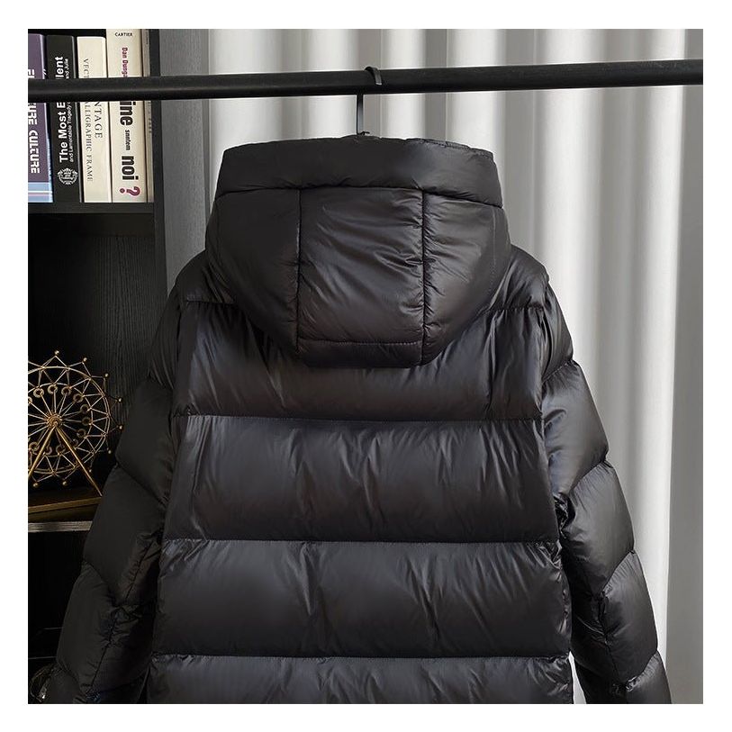 Długa i ciepła kurtka puchowa damska | Kaptur