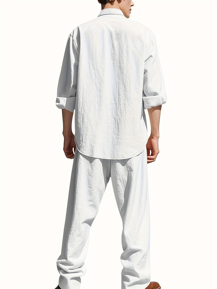 Conjunto Informal De Dos Piezas Para Hombre | Moderno
