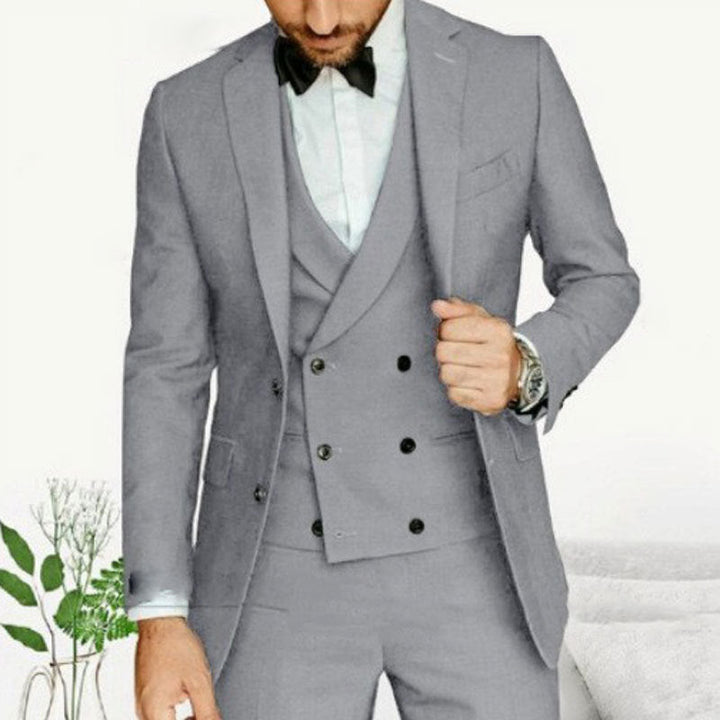 Traje Formal De Tres Piezas Para Hombre Para Invitados A Bodas | Moderno