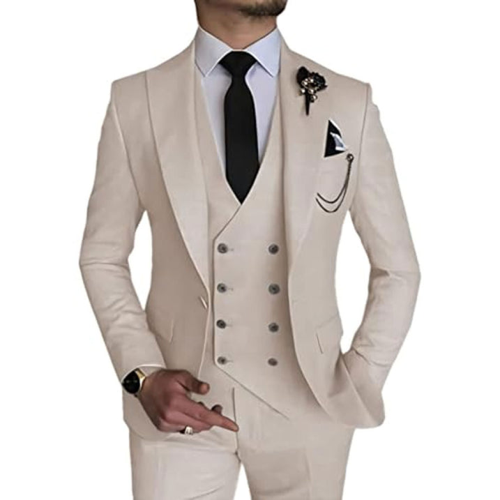Traje Para Invitado De Boda Formal Para Hombre | Tres Piezas