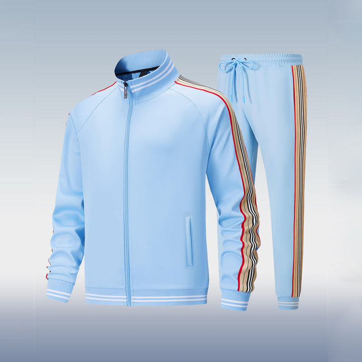 Men's Retro Style Tracksuit Set | For Running
