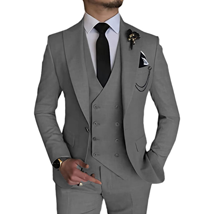 Traje Para Invitado De Boda Formal Para Hombre | Tres Piezas