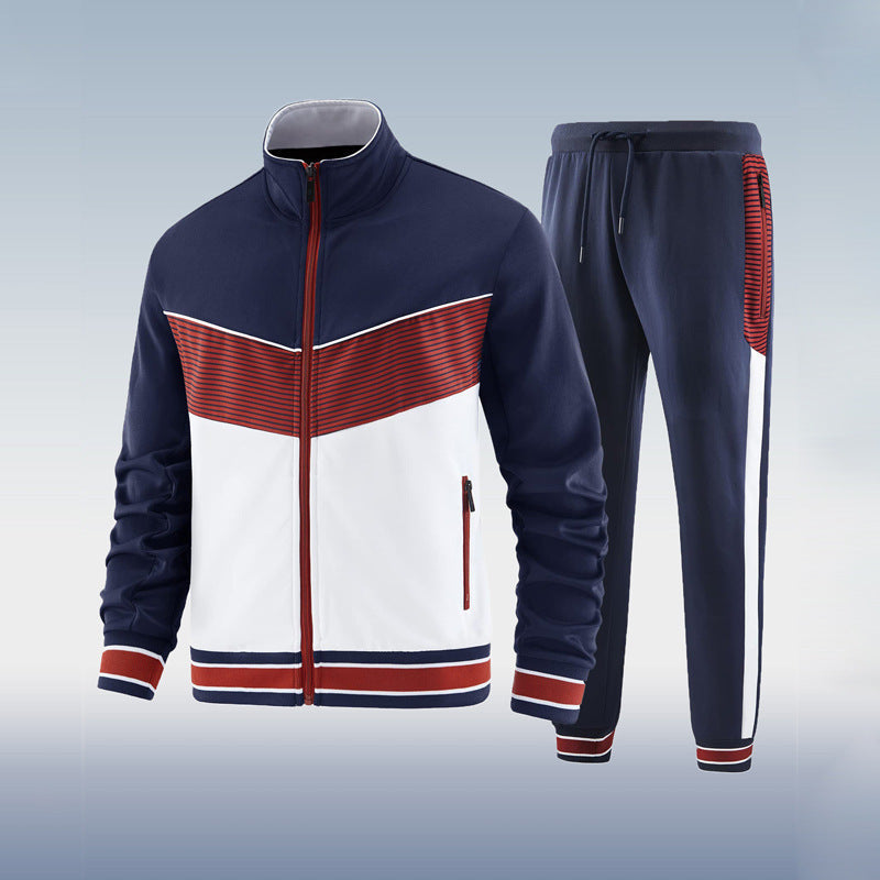 Men's Retro Style Tracksuit Set | For Running