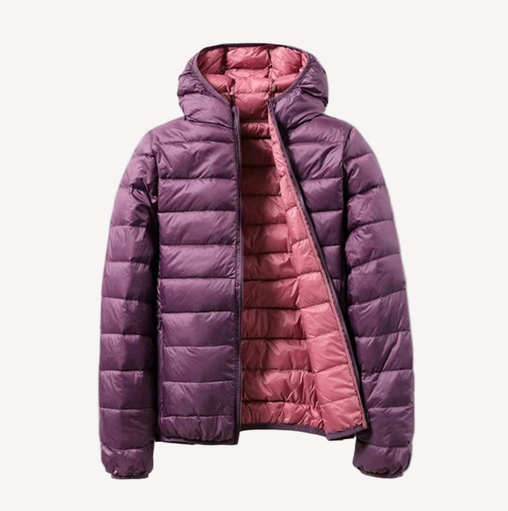 Chaqueta Con Cremallera Y Mangas Largas Para Mujer | Invierno
