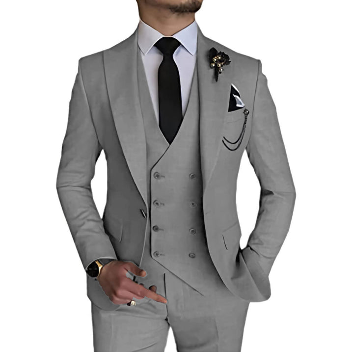 Traje Para Invitado De Boda Formal Para Hombre | Tres Piezas